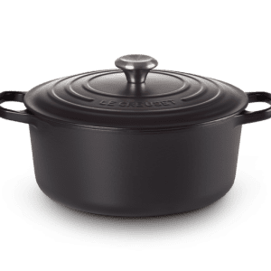 Nồi Gang Le Creuset Matt Black Licorice Màu Đen 24cm 10 LC 20191105 HL PS FS 21177280000430 001
