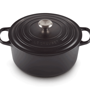 Nồi Gang Le Creuset Matt Black Licorice Màu Đen 24cm 9 LC 20191105 HL PS FS 21177280000430 002