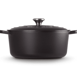 Nồi Gang Le Creuset Matt Black Licorice Màu Đen 24cm 8 LC 20191105 HL PS FS 21177280000430 003