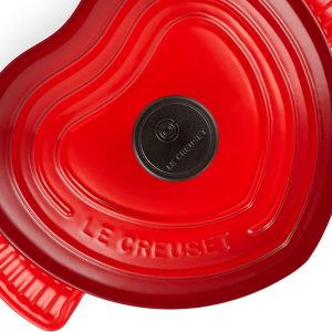 Nồi Gang Le Creuset Heart Casserole Cerise 20cm 7 LeCreuset Heart Casserole Cerise 6