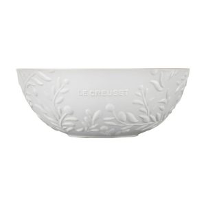 Bát Le Creuset Multi Bowl Holly Màu Trắng 25cm 4 RS11476 PG4100OB 25MW 2 lpr