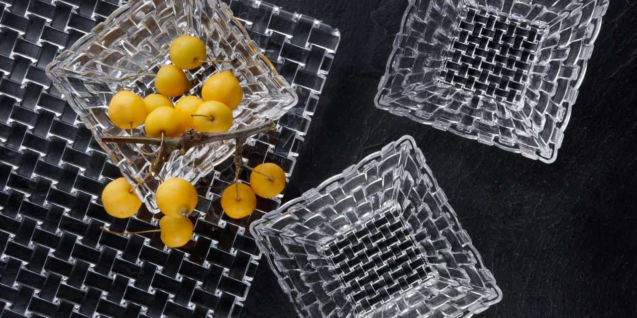 Bộ Đĩa Pha Lê Nachtmann 97633 4 Món Bossa Nova 1 Khay 3 Bát 15 Bộ Đĩa Pha Lê Nachtmann 97633 4 Món Bossa Nova