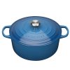 Nồi Gang LeCreuset Evo 26cm Blue Marseille 2 blue