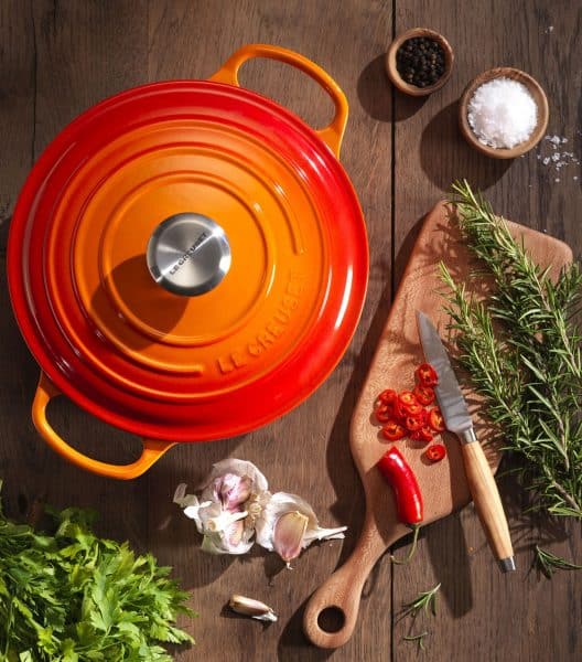 Nồi Gang LeCreuset 24cm Orange 6 le creuset round casserole dish 24cm 1
