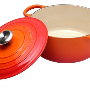 Nồi Gang LeCreuset 24cm Orange 5 le creuset round casserole dish 24cm 4