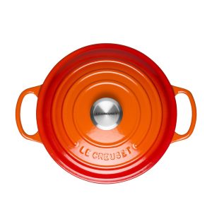Nồi Gang LeCreuset 24cm Orange 4 le creuset round casserole dish 24cm 6
