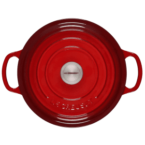 Nồi Gang Le Creuset 22cm Kiểu Tròn - Màu Cesire 4 rs11197 ls2501 2267ss 3