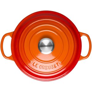 Nồi Gang LeCreuset Bräter rund Evo 22cm Orange 3 2 16