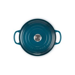 Nồi Gang LeCreuset Bräter rund Evo 24cm Deep Teal 5 5 23