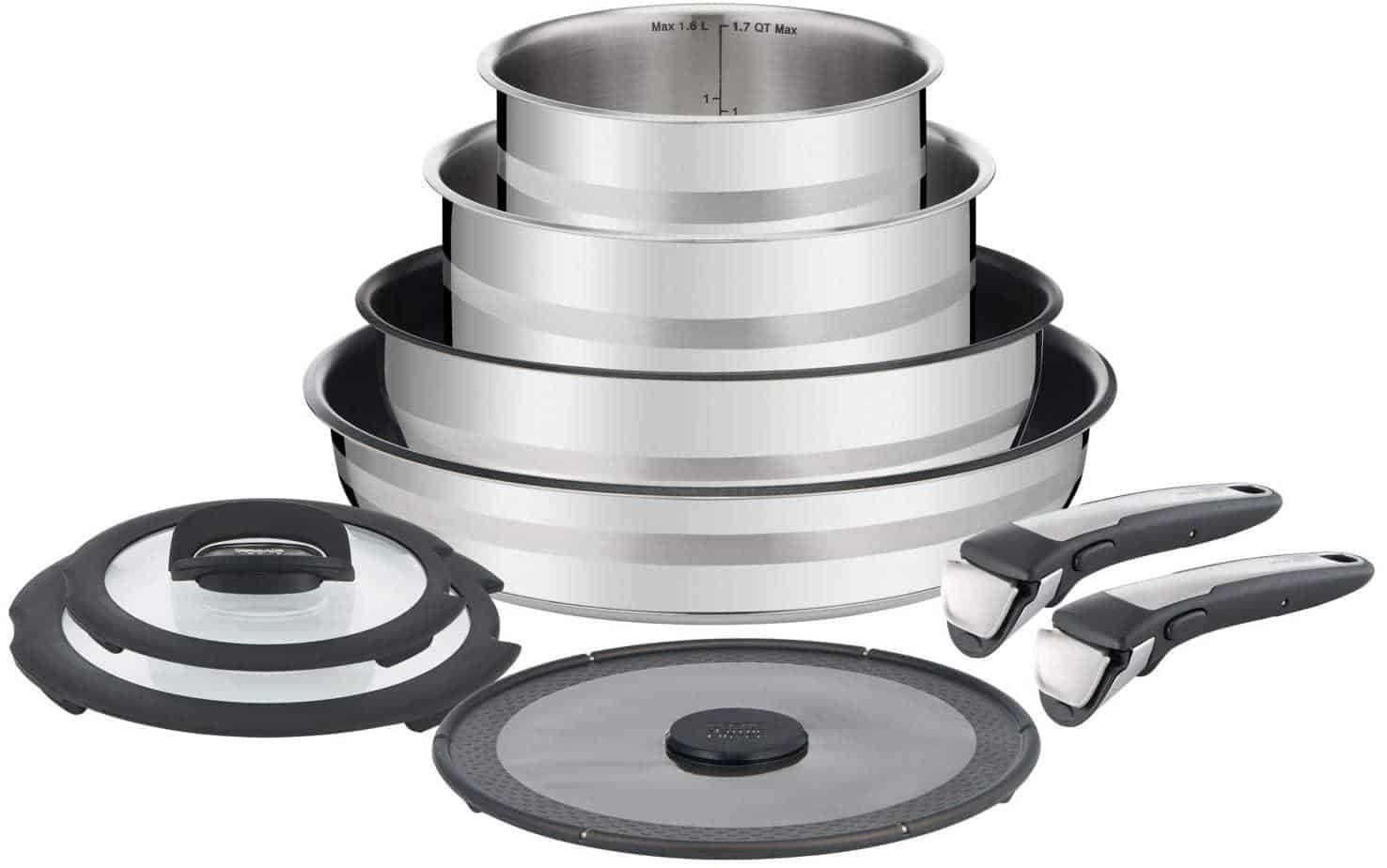 Bộ Nồi Chảo Tefal Ingenio Jamie Olive L95691 - 9 Món 20 Bộ Nồi Chảo Tefal Ingenio Jamie Olive L95691 - 9 Món