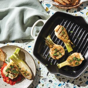 Nồi Gang LeCreuset 18cm - Cherry Red 1,8L 3 CI sq ckillet