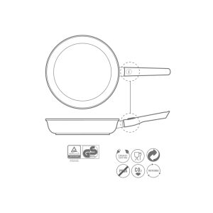 Chảo Gang Woll Eco Lite Saute 1724ELI - 24cm 4 Eco Lite Hotspots EN 1030x736 2