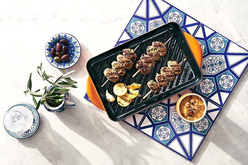 Chảo Nướng Chữ Nhật LeCreuset Grillpfanne Rechteckig Trad. 32x22cm Orange 8 Chảo Nướng Chữ Nhật LeCreuset Grillpfanne Rechteckig Trad. 32x22cm Orange