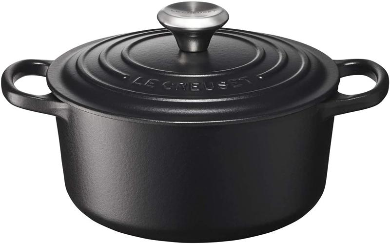 Nồi Gang LeCreuset Bräter rund Evo 20cm Schwarz Matt 7 Nồi Gang LeCreuset Bräter rund Evo 20cm Schwarz Matt