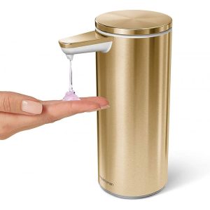 Bình Đựng Nước Rửa Tay Simplehuman ST1055 - Màu Vàng Đồng 6 binh dung nuoc rua tay cam bien t dng simplehuman