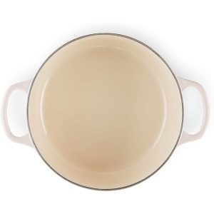 Nồi Gang LeCreuset Bräter rund Evo 24cm Shell Pink 6 e 6