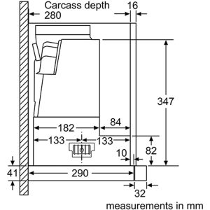 Máy Hút Mùi Bosch DFS097J50B Serie 8 Âm Tủ 6 Máy Hút Mùi Bosch DFS097J50B