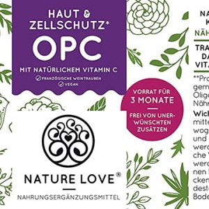 Viên Nang Nature Love OPC Traubenkernextrakt - Chống Oxi Hoá, Thoái Hoá 7 Viên Nang Nature Love OPC Traubenkernextrakt - Chống Oxi Hoá, Thoái Hoá