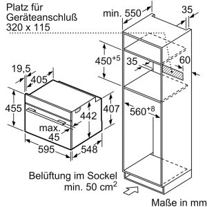 Lò Vi Sóng Kiêm Nướng Bosch CMG636BS1 9 CMG636BS11 8