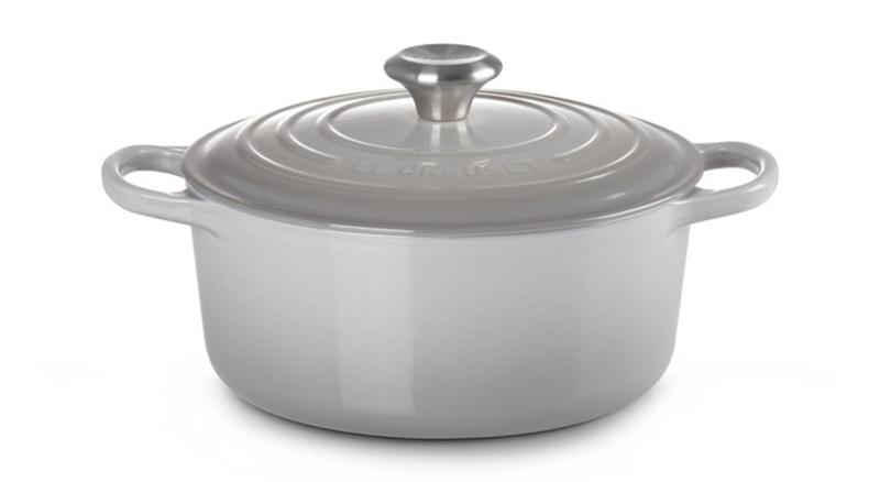 Nồi Gang LeCreuset Evo 24cm Mist Gray 8 Nồi Gang LeCreuset Evo 24cm Mist Gray