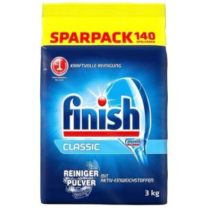 Bột Rửa Chén Bát Finish Classic Reiniger-Pulver 3kg