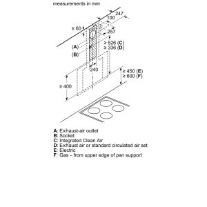 Máy Hút Mùi Bosch DWK87EM60 - Dạng Vát, Màu Đen, Tráng Gương 8 7 14