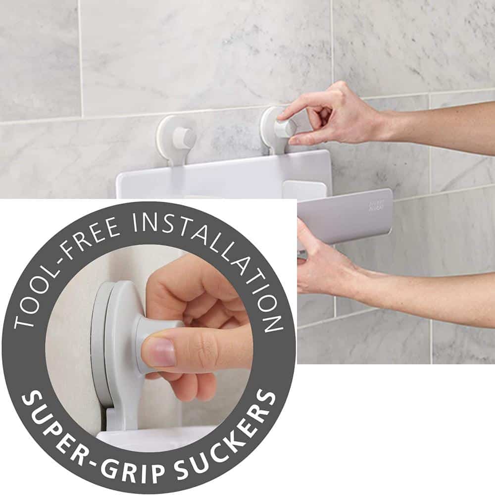 Kệ Để Đồ Nhà Tắm Gắn Tường Joseph Joseph 70548 EasyStore Kệ Để Đồ Nhà Tắm Gắn Tường Joseph Joseph 70548 EasyStore