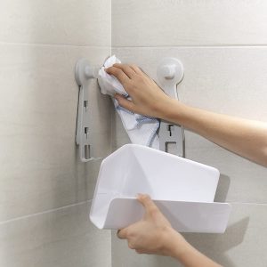 Bộ 2 Kệ Để Đồ Nhà Tắm Gắn Góc Tường Joseph Joseph 70550 EasyStore 8 Kệ Để Đồ Nhà Tắm Gắn Góc Tường Joseph Joseph 70549 EasyStore