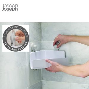 Bộ 2 Kệ Để Đồ Nhà Tắm Gắn Góc Tường Joseph Joseph 70550 EasyStore 6 Bộ 2 Kệ Để Đồ Nhà Tắm Gắn Góc Tường Joseph Joseph 70550 EasyStore