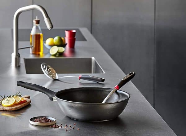 Chảo Sâu Lòng Tefal Titanium Fusion G12419 Wok 28cm 7 Chảo Sâu Lòng Tefal Titanium Fusion G12419 Wok 28cm