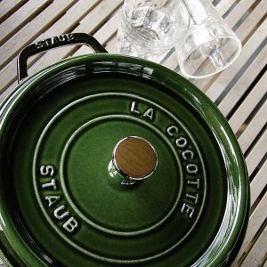 Nồi Gang Staub Round Cocotte Basil 24cm 40509-356-0 3 Cocotte Round 24cm Basil 7
