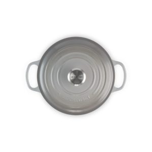 Nồi Gang LeCreuset Evo 24cm Mist Gray 6 d 3