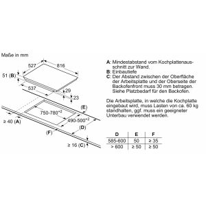 Bếp Từ Đa Điểm Bosch PXY875KW1E Serie 8 Âm Tủ 80cm - Không Giới Hạn Vùng Nấu 9 Bếp Từ Đa Điểm Bosch PXY875KW1E