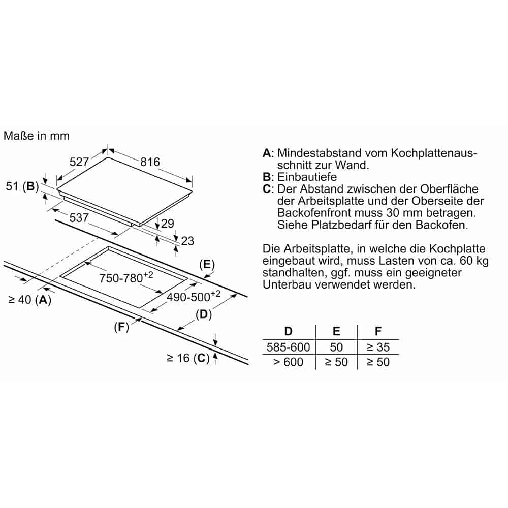 Bếp Từ Đa Điểm Bosch PXY875KW1E 8 Bếp Từ Đa Điểm Bosch PXY875KW1E