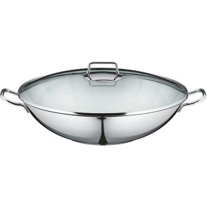 Chảo Kèm Xửng Hấp WMF Wok Macao 36cm 4 Chảo Kèm Xửng Hấp WMF Wok Macao