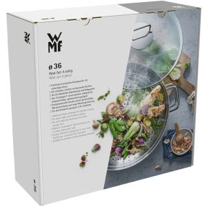 Chảo Kèm Xửng Hấp WMF Wok Macao 36cm 7 Chảo Kèm Xửng Hấp WMF Wok Macao