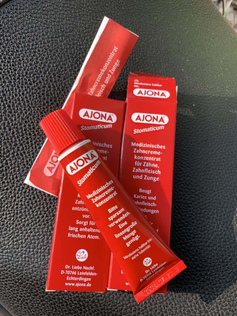 Kem Đánh Răng Ajona Stomaticum 25ml Kem Đánh Răng Ajona Stomaticum 25ml