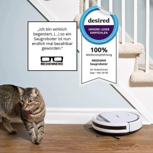 Robot Hút Bụi Medion MD18500 3 Robot Hút Bụi Medion MD18500