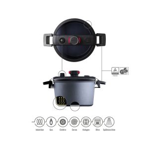 Nồi Gang Áp Suất Thấp Woll 1281-1 Dali Diamond Activelite size 28cm 2 Nồi Gang Áp Suất Woll 1281-1 Dali Diamond Activelite size 28cm