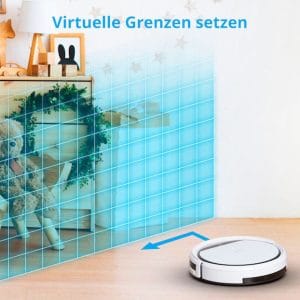 Robot Hút Bụi Lau Nhà Medion MD18501 5 Robot Hút Bụi Lau Nhà Medion MD18501