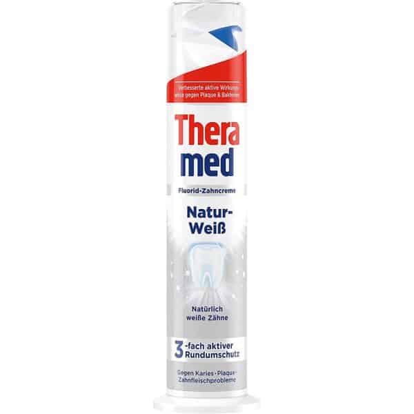 Kem Đánh Răng Theramed Natur WeiB 100ml - Màu Trắng 8 Kem Đánh Răng Theramed Natur WeiB 100ml - Màu Trắng