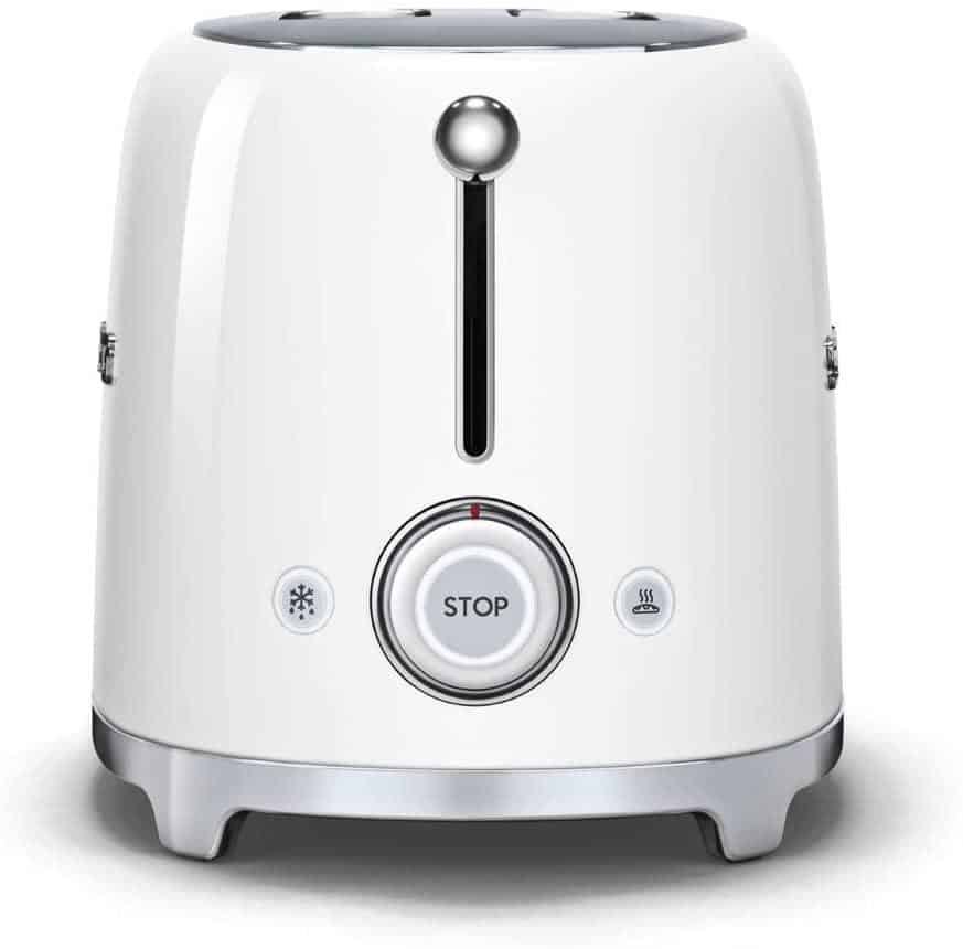 Máy Nướng Bánh Mì Smeg TSF01WHEU White Máy Nướng Bánh Mì Smeg TSF01WHEU White