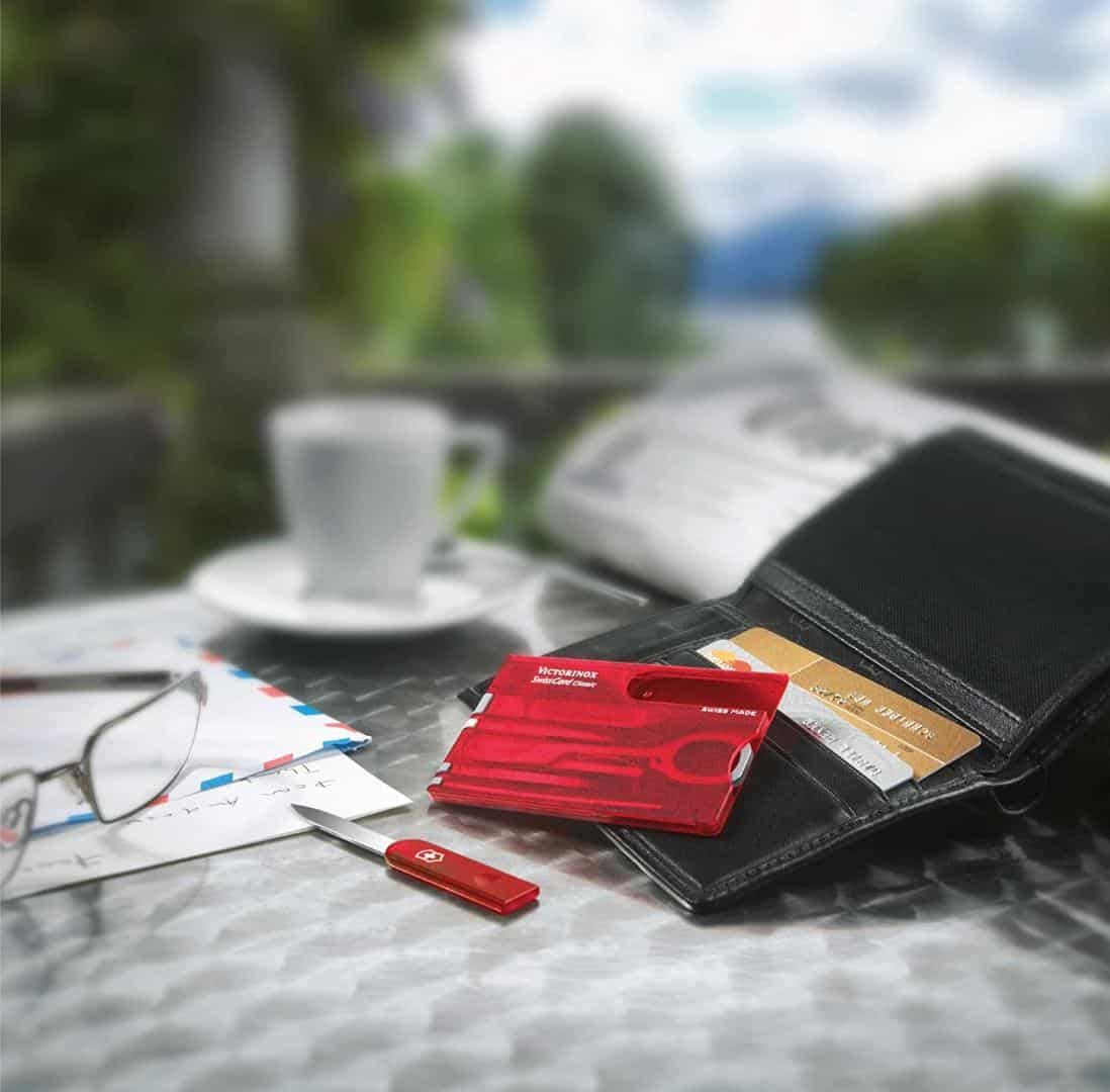 Dụng Cụ Đa Năng Victorinox Swisscard Ruby 0.7100.T Dụng Cụ Đa Năng Victorinox Swisscard Ruby 0.7100.T