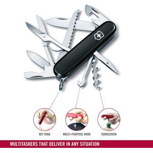 Dụng Cụ Đa Năng Victorinox Huntsman G/Nere. 1.3713.3 - Black 4 Dụng Cụ Đa Năng Victorinox Huntsman G/Nere. 1.3713.3 - Black