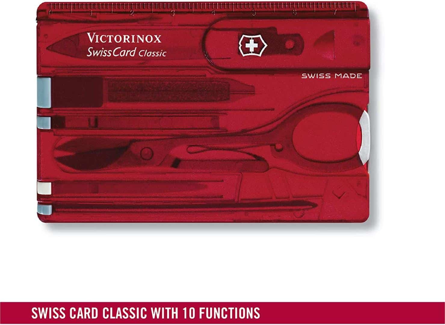 Dụng Cụ Đa Năng Victorinox Swisscard Ruby 0.7100.T Dụng Cụ Đa Năng Victorinox Swisscard Ruby 0.7100.T