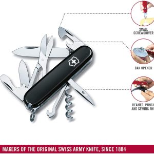 Dụng Cụ Đa Năng Victorinox Climber Nero 1.3703.3B1 - Black 5 Dụng Cụ Đa Năng Victorinox Climber Nero 1.3703.3B1 - Black