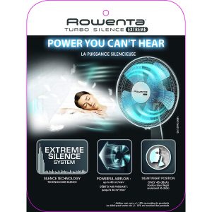 Quạt cây Rowenta VU5640/7X0 Turbo Silence Extreme 10 Quạt cây Rowenta VU5640/7X0 Turbo Silence Extreme