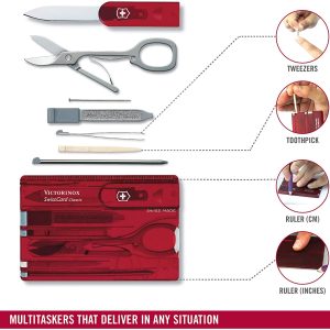 Dụng Cụ Đa Năng Victorinox Swisscard Ruby 0.7100.T 5 Dụng Cụ Đa Năng Victorinox Swisscard Ruby 0.7100.T