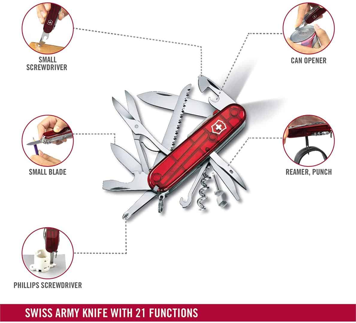 Dụng Cụ Đa Năng Victorinox Huntsman Lite 1.7915.T Dụng Cụ Đa Năng Victorinox Huntsman Lite 1.7915.T