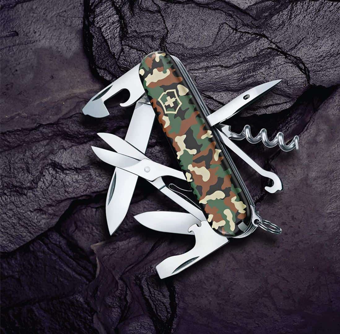 Dụng Cụ Đa Năng Victorinox Climber G/Mimetiche 1.3703.94 - Camouflage Dụng Cụ Đa Năng Victorinox Climber G/Mimetiche 1.3703.94 - Camouflage